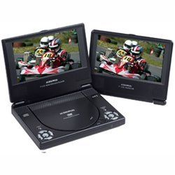 Audiovox D1788ES 7 Dual Screen Portable DVD Player