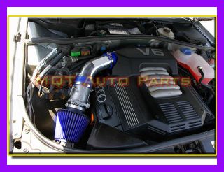 Blue Audi A4 A6 Quattro Base Avant 2 8L V6 Air Intake System 1996 2000 