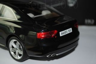 18 Audi S5 Coupe 2011 Diecast Model by Norev Color Black