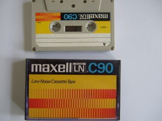 Maxell LN C90 Vintage Audio Cassette Tape