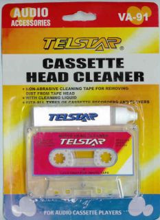 Cassette Head Cleaner for Audio Cassette Players Home Car