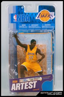 McFarlane Sports Toys Series 18 NBA Ron Artest Lakers