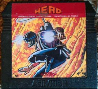 Vintage Atari 5200 Game Tested and Works Very RARE Hero