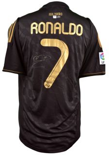Cristiano Ronaldo Autographed Jersey Real Madrid GA Certified