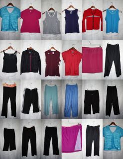 23 Piece womens Mixed Lot Athletic Wear and Yoga Adidas Nike Danskin 