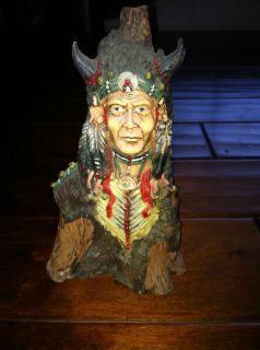 Native American Resin Statue Old West Visions Limited Edition