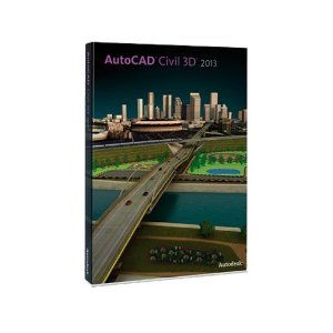 Autodesk AutoCAD Civil 3D 2013 Windows 237E1 055111 1001 Retail