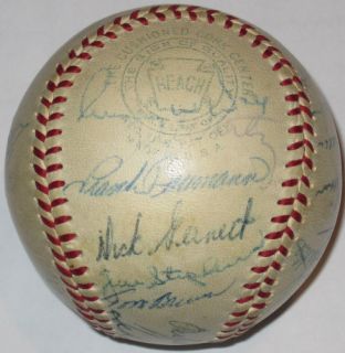 Ted Williams 1959 Red Sox Team Autograph Baseball JSA LOA Boston HOF 
