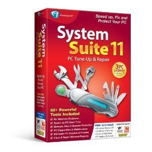   New Avanquest System Suite 11 PC Tune Up Repair 3 User Software