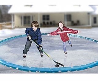 Aviva Sports 12 x 10 Oval Backyard Ice Skating / Hockey Rink