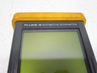 fluke 98 automotive scopemeter multimeter auto scope