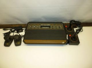 Vintage Atari 2600 Video Game Entertainment System