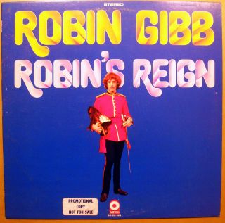 ROBIN GIBB Robins Reign Near Mint Promo LP / ATCO SD 33 323