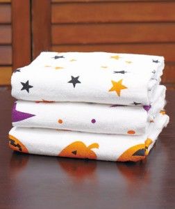 Piece Bathroom Halloween Ghost Towel Set with Holder Great Gift 