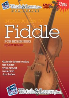 Instructional Fiddle Video DVD Learn Play Violin Lesson