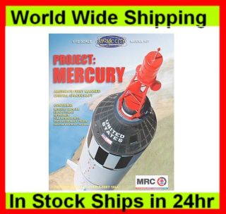 MRC 62001 1 12 Project Mercury Capsule Atomic City Plastic Model Kit