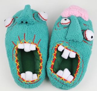 PARANORMAN SLIPPERS promotional zombie plushie Norman Babcock