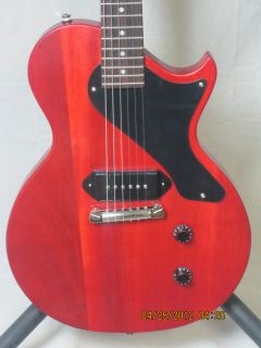 AXL AL 1090 TRD Bulldog Electric Guitar Transparent Red Satin