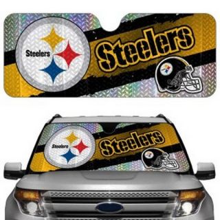 8162060824 Pittsburgh Steelers Auto Sun Shade Reflective Material 