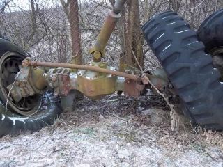 Large Monster Truck Axles Off A Military Forklift All Wheel Steer with 