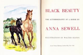  children s book black beauty the autobiography of a horse by anne 