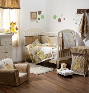 Piece Lion King Baby Crib Bedding Cot Set RRP $250 00