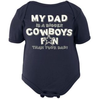 Dallas Cowboys Infant Junior Fanatic Creeper Navy Blue