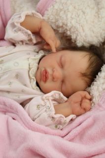   Soft Solid Silicone Doll Klaire by Emily Jameson Newborn Baby