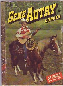 Gene Autry Comics 38 strict GD Dell Western 1950
