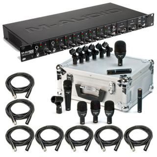 Audio Profire 2626 Firewire Audio Interface w Audix FP7 Drum Mic Kit 