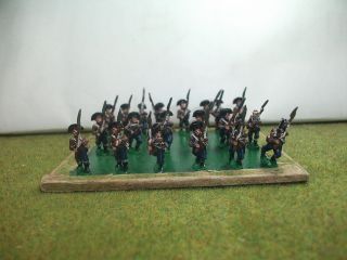 15mm DJD Painted awi Cont 2nd NY Regiment 20 Figures