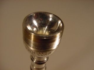 1960s bach 1c trumpet mouthpiece screw rim underpart
