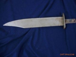 Good looking Bowie knife made by Waylett. Sheffield.England.