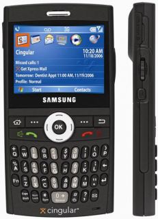 Samsung Blackjack SGH i607 at T Cell Phone QWERTY Black Good Quality 