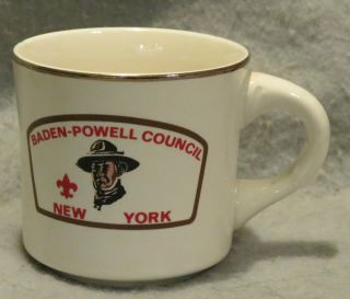 Mug Cup Baden Powell council new york BSA Boy Scouts of America