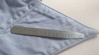 Custom Stainless Steel Collar Stays Stiffeners Shirt