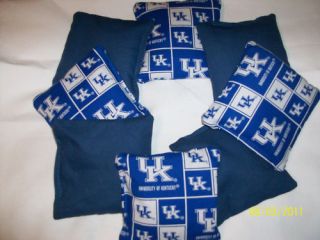 University of Kentucky Cornhole Baggo Bags Set of 8