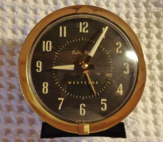 Vintage Westclox Baby Ben Alarm Clock Circa 1959 1963
