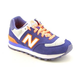 New Balance WL574 Womens Size 8 5 Blue Regular Suede Running Shoes 
