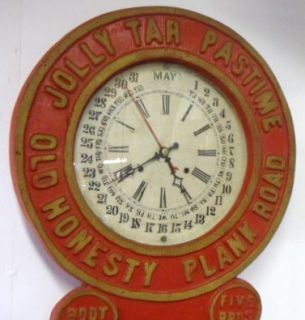 Baird Style Jolly Tar Pastime Advertising Clock No Res