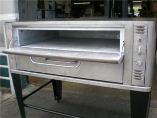   New Stone Deck Pizza Bakery Gas S/S Oven # 961 Tested Live Pictures