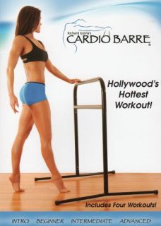 CARDIO BARRE EXERCISE DVD   INCLUDES 4 WORKOUTS NEW SEALED BALLET 