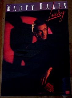 Marty Balin Jefferson Starship 1983 Poster Lucky Mint