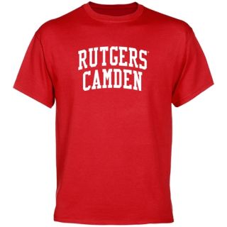 Rutgers Camden Scarlet Raptors Basic Arch T Shirt Red