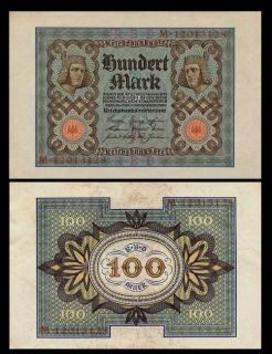   Banknote Germany 1920 Honors Bamberg Horseman Pick 69 Crisp VF