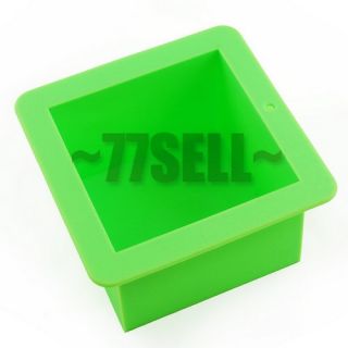 High Quallity Silicone Square Cake Pan Mold Soap Mould Bakeware