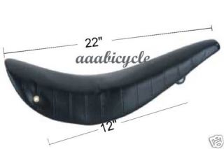 36296 Bicycle Vinyl Banana Bike Seat Black