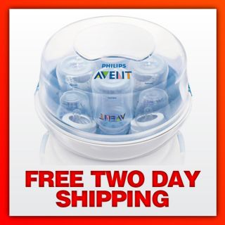 New SEALED Philips Avent Microwave Steam Sterilizer Compact 