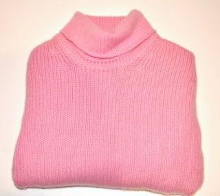 ballantyne pink cashmere medium sweater