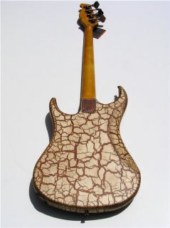   Quality Vintage Style Cool Crackle Body Electric Bass Guitar